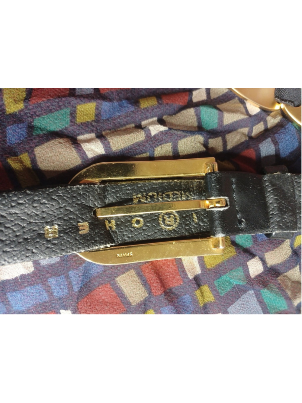 Suzi Roher Belt Made In Spain M - Picture 3 of 3